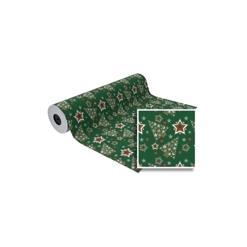 91101231-PAPEL REGALO BOBINA BK.31x80 NAVIDAD precio por 1 unidades