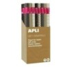 19324-PAP.REGALO RL.APLI 0.7x2 KRAFT B&W C/55 precio por 1 unidades