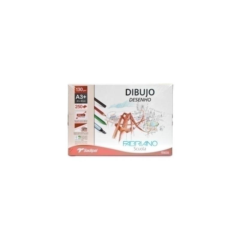 F71302942-LAMINA DIBUJO FABRIANO A3+ G.NAT. C/250 precio por 1 unidades