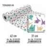 91101259-PAPEL REGALO BOBINA BK.31x80 TENDENCIAS precio por 1 unidades