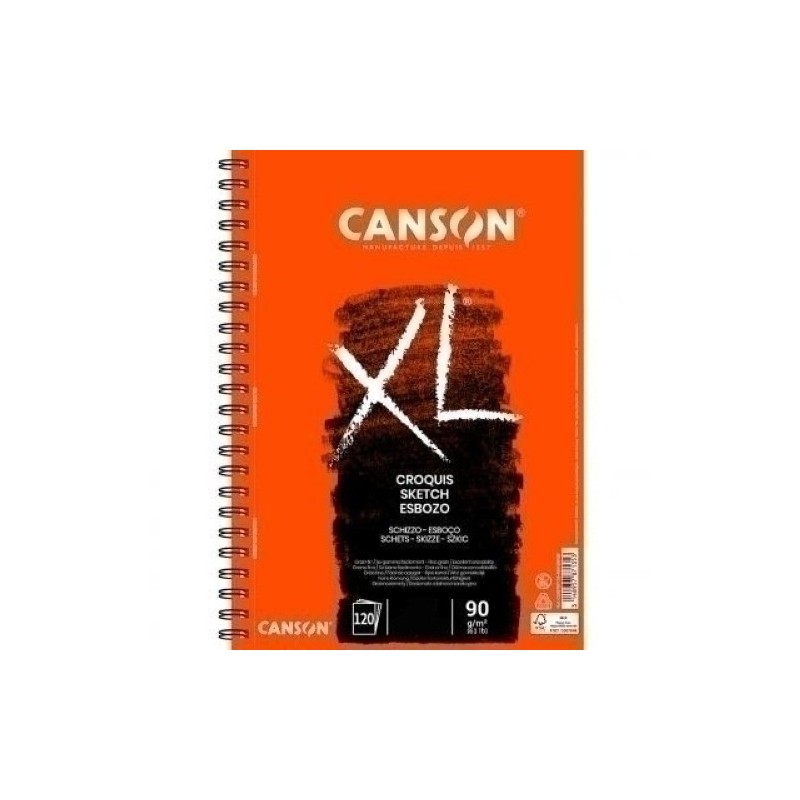 C200787221-CUAD. DIBUJO CANSON XL CROQUIS C/ESP. A5 precio por 5 unidades