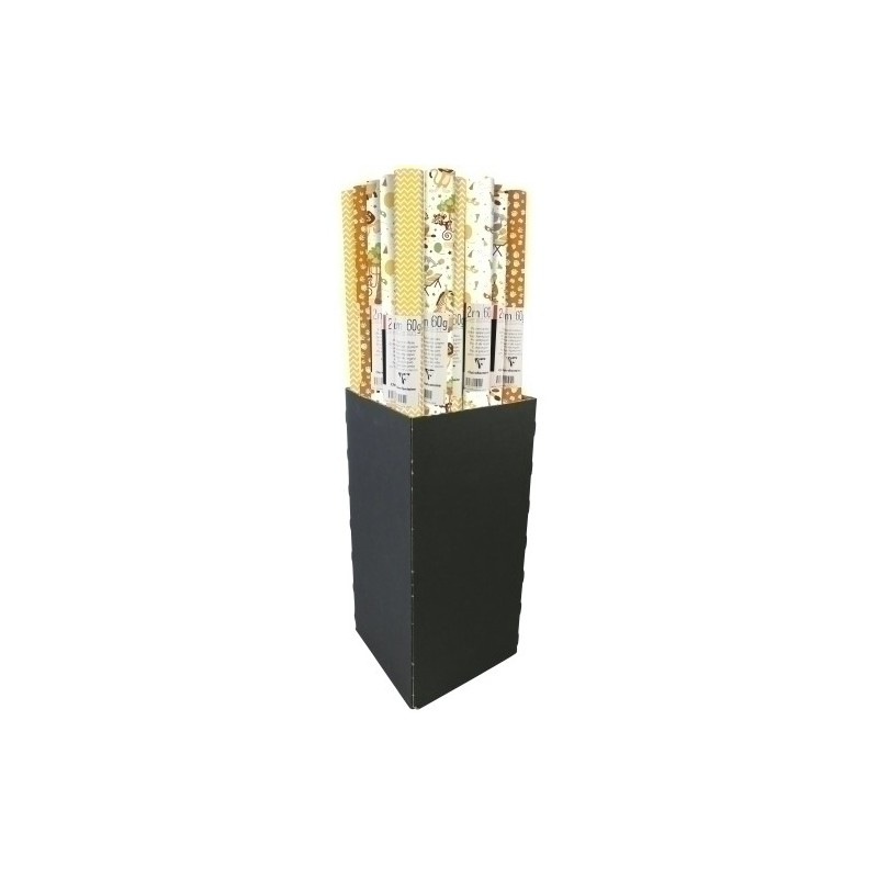 214000C-PAP.REGALO RL.CLAIREF.0.7x2 KRAFT SAF.(3 precio por 1 unidades