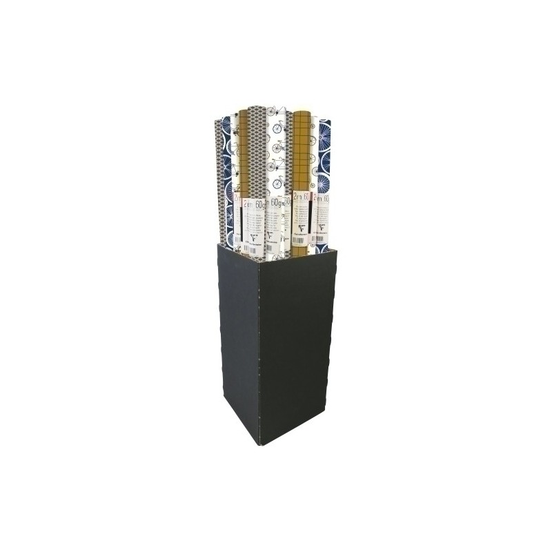214001C-PAP.REGALO RL.CLAIREF.0.7x2 KRAFT BIK.(3 precio por 1 unidades