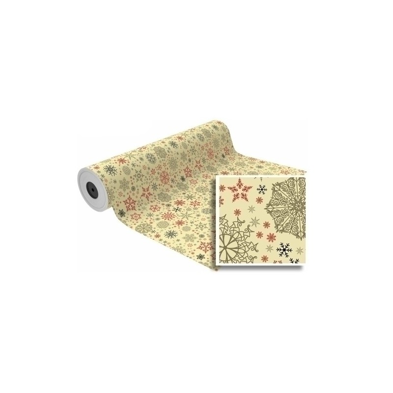 91101275-PAPEL REGALO BOBINA BK.31x80 NAVIDAD precio por 1 unidades