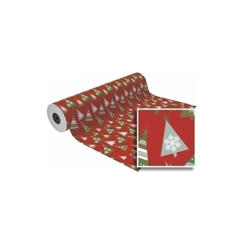 91101067-PAPEL REGALO BOBINA BK.31x80 NAVIDAD precio por 1 unidades