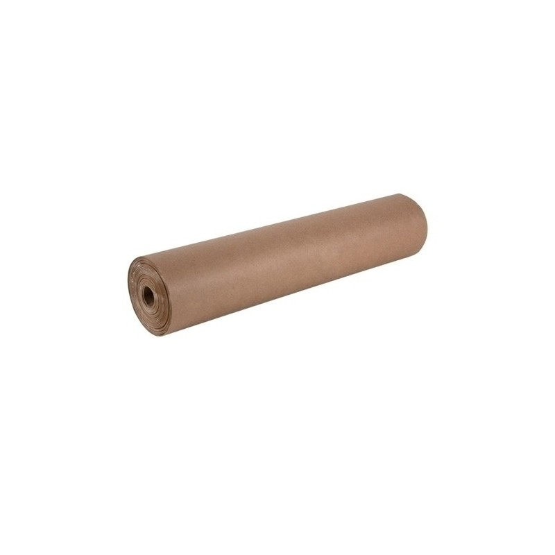 17671-PAPEL EMB.KRAFT BOB.1ª MARRON 62 cm 355m precio por 1 unidades