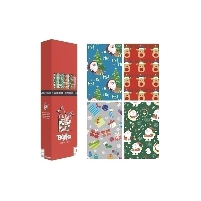01040008-PAPEL REGALO RL.BK.1x3 NAV.INF. (40) precio por 1 unidades