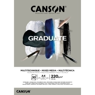 C400110371-BLOC DIBUJO C.GRADUATE MIX MED.GR.A4 220 precio por 5 unidades