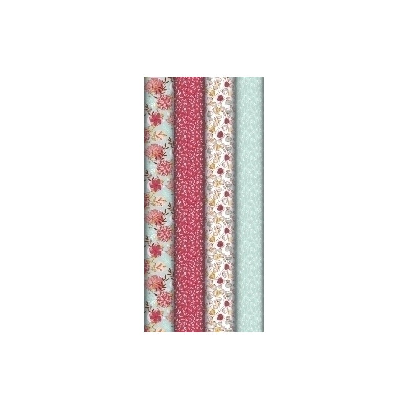 214004C-PAP.REGALO RL.CLAIREF.0.7x2 FLORA. 30 precio por 1 unidades