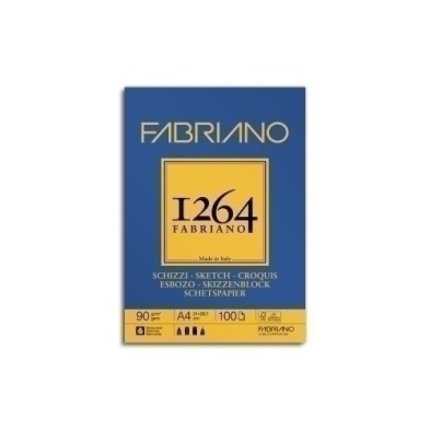 F19100632-BLOC DIBUJO FABRIANO 1264 ESBOZO ENC. A4 precio por 5 unidades