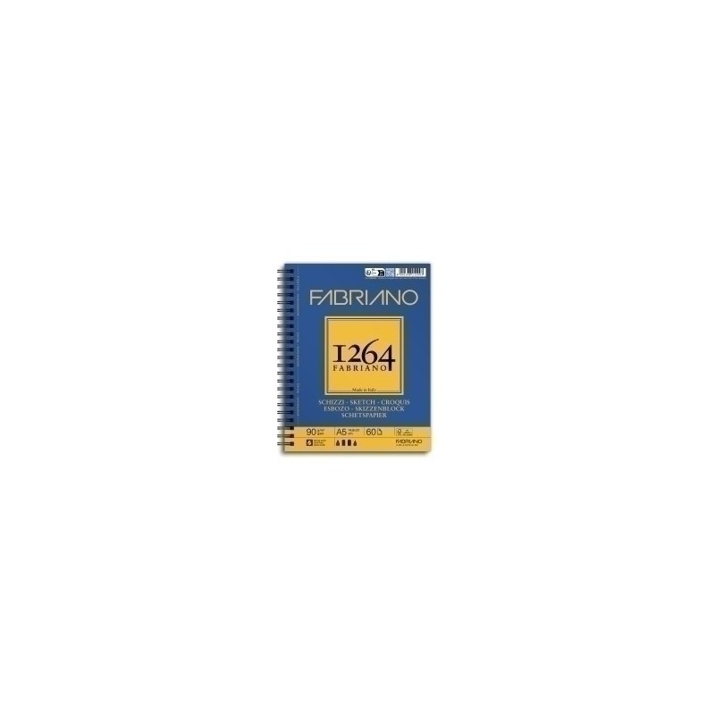 F19100634-CUAD. DIBUJO FABRIANO 1264 ESBOZO A5 90g precio por 5 unidades