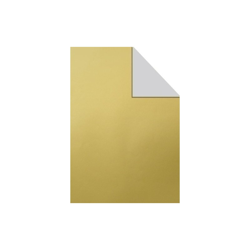 BKE07041002422-PAPEL REGALO BOBINA TV 70x100 KRAFT ORO precio por 1 unidades