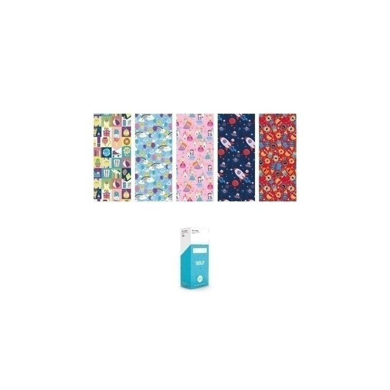 3150026-PAPEL REGALO RL.WW.0.7x2 INFANTIL (50) precio por 1 unidades