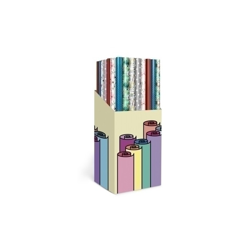 CRW1107020015-PAPEL REGALO RL.TV 0.7x2 TODO AÑO (60) precio por 1 unidades