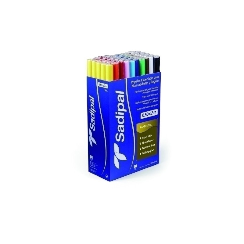 05357-PAPEL SEDA SADIPAL ROLLO 05.x2 m. EX.50 precio por 1 unidades