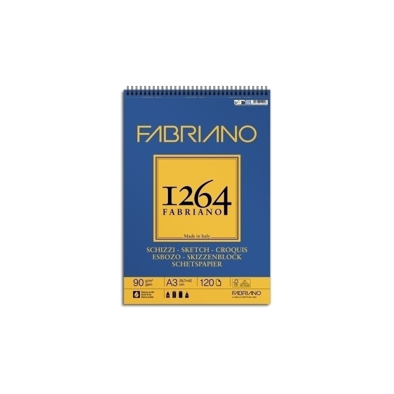 F19100639-BLOC DIBUJO FABRIANO 1264 ESBOZO C/ESP. precio por 1 unidades