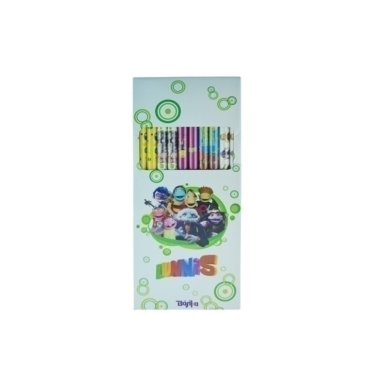 01017005-PAPEL REGALO RL.BK.0.7x2 LOS LUNIS (50) precio por 1 unidades