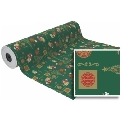 91101066-PAPEL REGALO BOBINA BK.31x80 NAVIDAD precio por 1 unidades