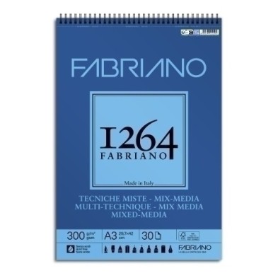 F19100644-BLOC DIBUJO FABRIANO 1264 MIX.MED. C/ESP precio por 1 unidades