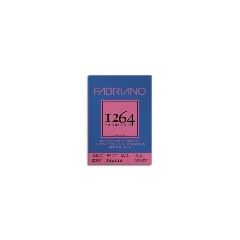 F19100654-BLOC DIBUJO FABRIANO 1264 BRISTOL ENC.A4 precio por 1 unidades