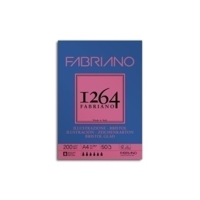 F19100654-BLOC DIBUJO FABRIANO 1264 BRISTOL ENC.A4 precio por 1 unidades