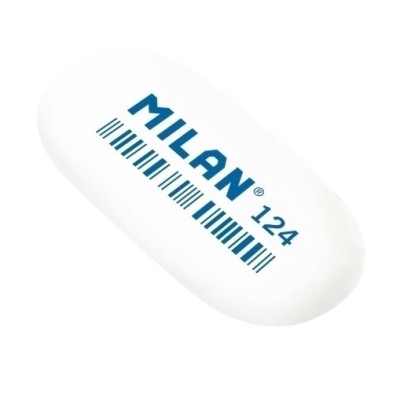 CMM124-GOMA BORRAR MILAN 124 OVALADA (ud.) precio por 24 unidades