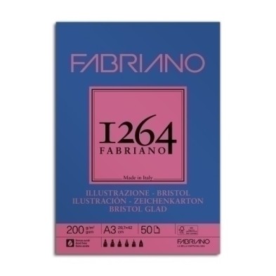 F19100655-BLOC DIBUJO FABRIANO 1264 BRISTOL ENC.A3 precio por 1 unidades