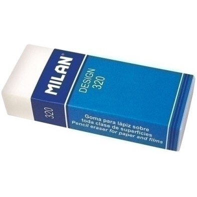 CPM320-GOMA BORRAR MILAN 320 DESIGN (ud.) precio por 20 unidades