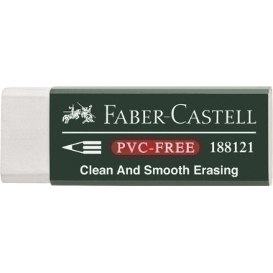 188121-GOMA BORRAR FABER 188121 (PVC-FREE) (ud. precio por 20 unidades