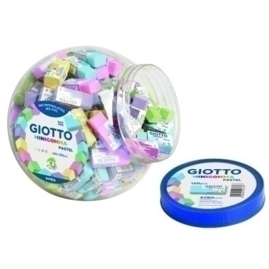 F233900-GOMA BORRAR GIOTTO GOMMA PASTEL E.120 precio por 1 unidades