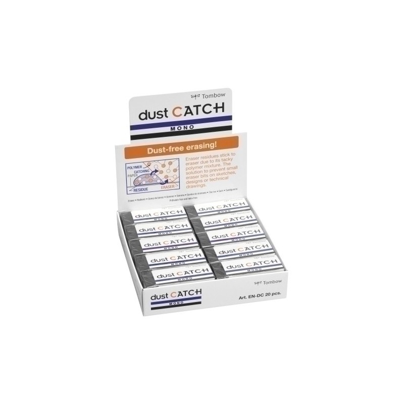EN-DC-GOMA TOMBOW MONO DUST CATCH precio por 20 unidades