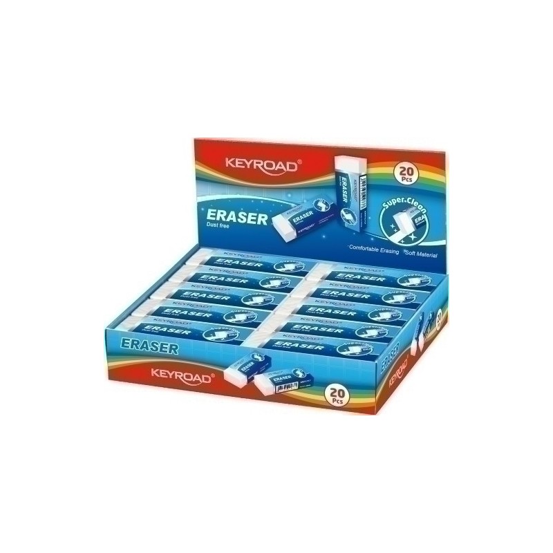 KR971717-GOMA BORRAR KEYROAD SURT.EXP.20 precio por 1 unidades