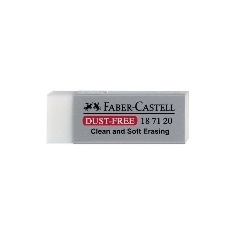 187120-GOMA BORRAR FABER 187120 (PVC-FREE) (ud. precio por 20 unidades