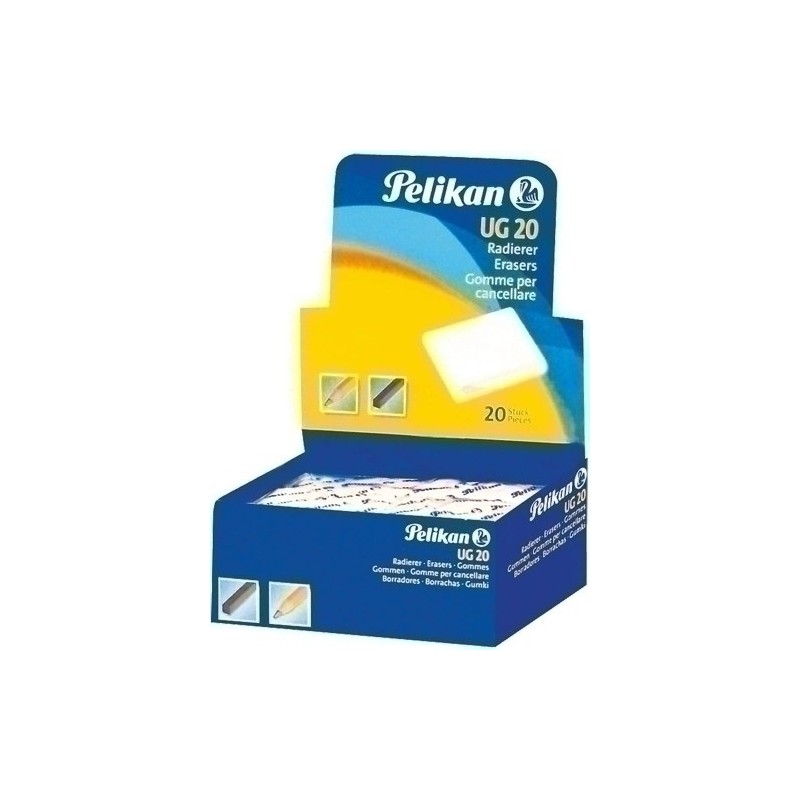 0ARM20-GOMA BORRAR PELIKAN UG20 C/20 precio por 1 unidades