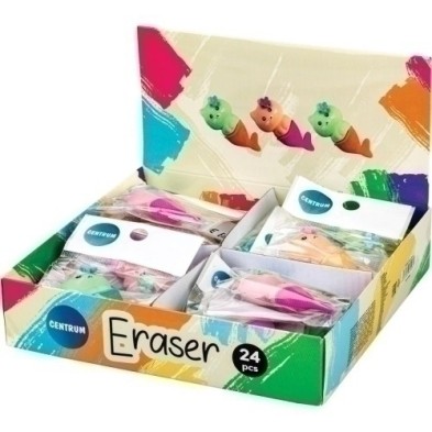 89496-GOMA BORRAR CENTRUM CAT MERMAID EXP.24 precio por 1 unidades