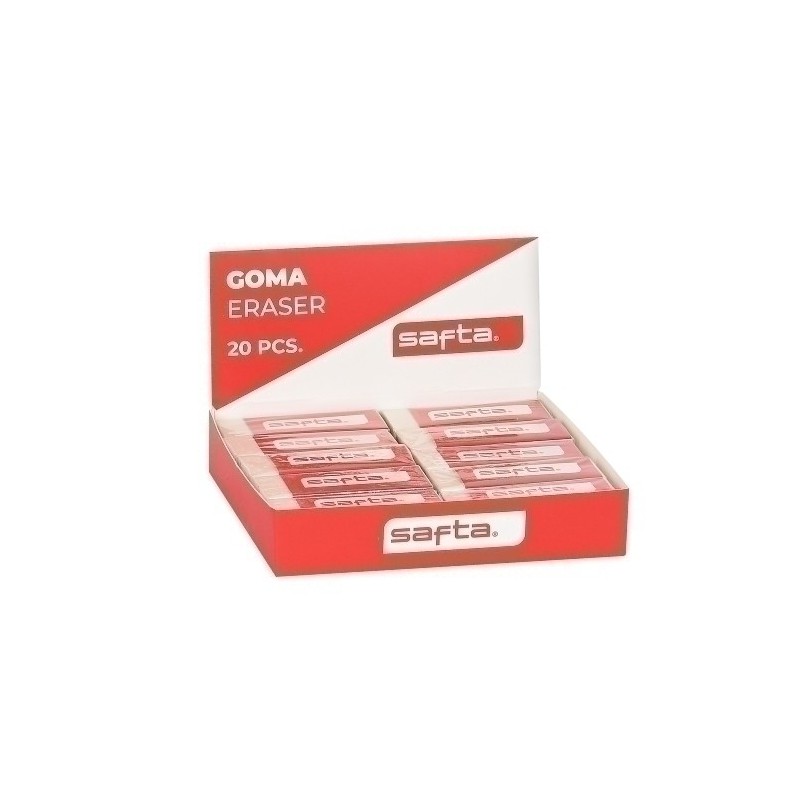 3422051056-GOMA BORRAR SAFTA PVC EXP.20 precio por 1 unidades