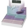 187310-GOMA BORRAR FABER CASTELL SPARKLE C/20 precio por 1 unidades
