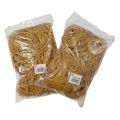 GO1000BA160-GOMAS ELAST. BOLSA 1 Kg 160 mm Nº16 precio por 1 unidades