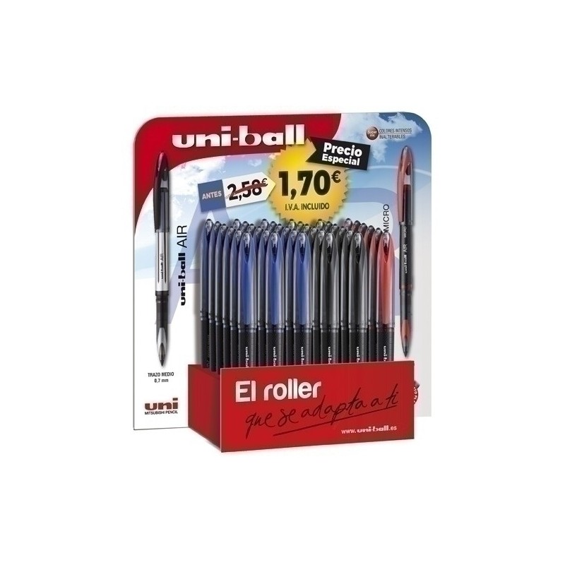 182634484-ROLLER UNI-BALL AIR MICRO 0.5 EXP.36 precio por 1 unidades