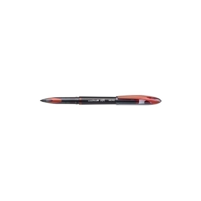 190496000-ROLLER UNI-BALL AIR MICRO 0.5 ROJO precio por 12 unidades