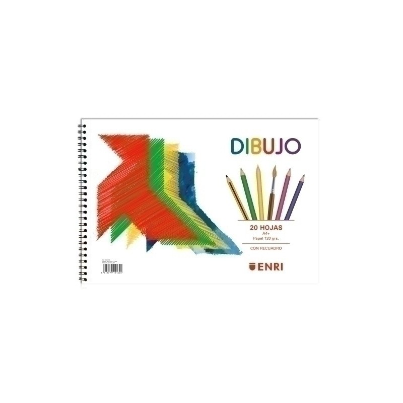 100302789-BLOC DIBUJO ENRI PAJARITA C/ESP. REC. A4 precio por 10 unidades