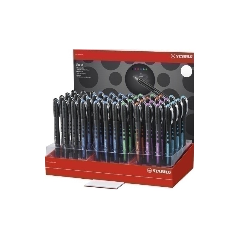 1016/48-1-ROLLER STABILO BL@CK EXP.48 precio por 1 unidades