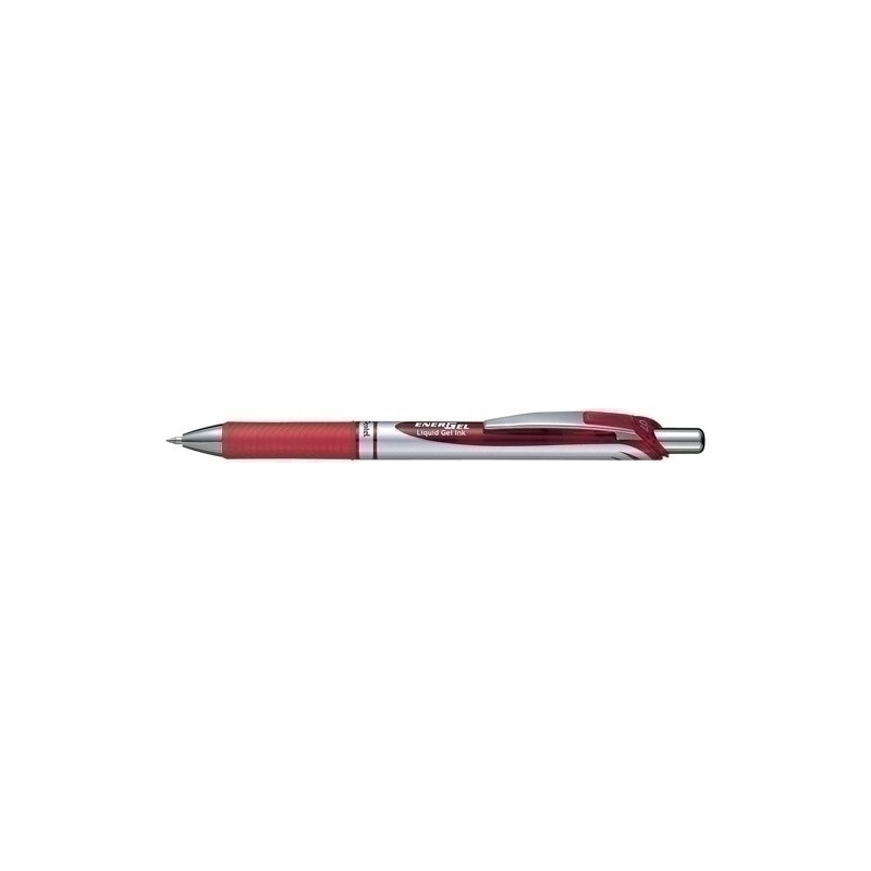 BL77-B-BOLIG.PENTEL GEL BL-77 RT ROJO precio por 12 unidades
