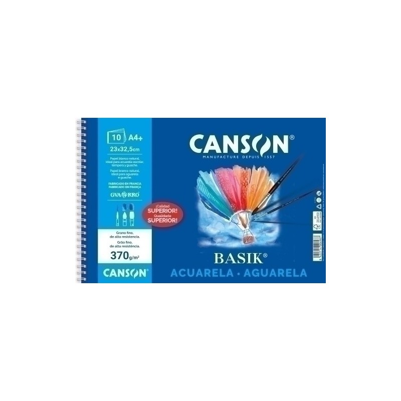 C200400698-BLOC DIBUJO G-C ACUAR.BASIK C/ESP. A4+ 3 precio por 10 unidades