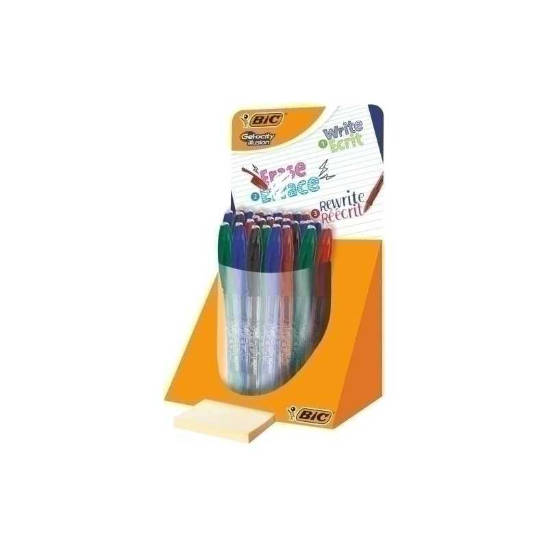 943462-BOLIG.BIC GEL-OCITY BORRABLE EXP.28 precio por 1 unidades