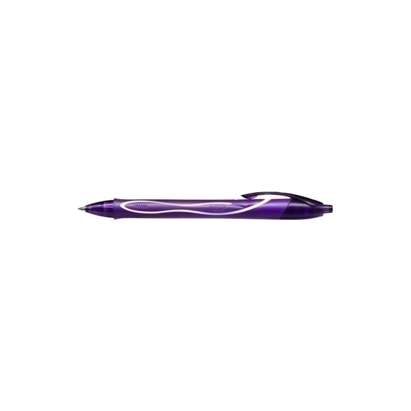 964772-ROLLER BIC GELOCITY QUICK DRY PURPURA precio por 12 unidades