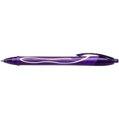 964772-ROLLER BIC GELOCITY QUICK DRY PURPURA precio por 12 unidades