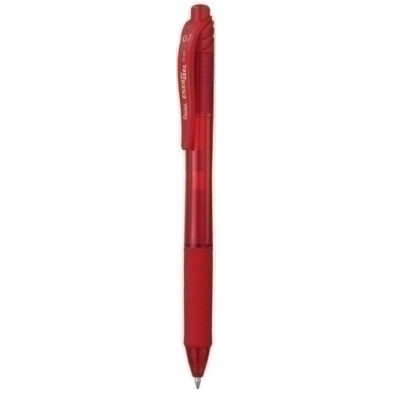 BL107-B-BOLIG.PENTEL GEL BL-107 RT ROJO precio por 12 unidades