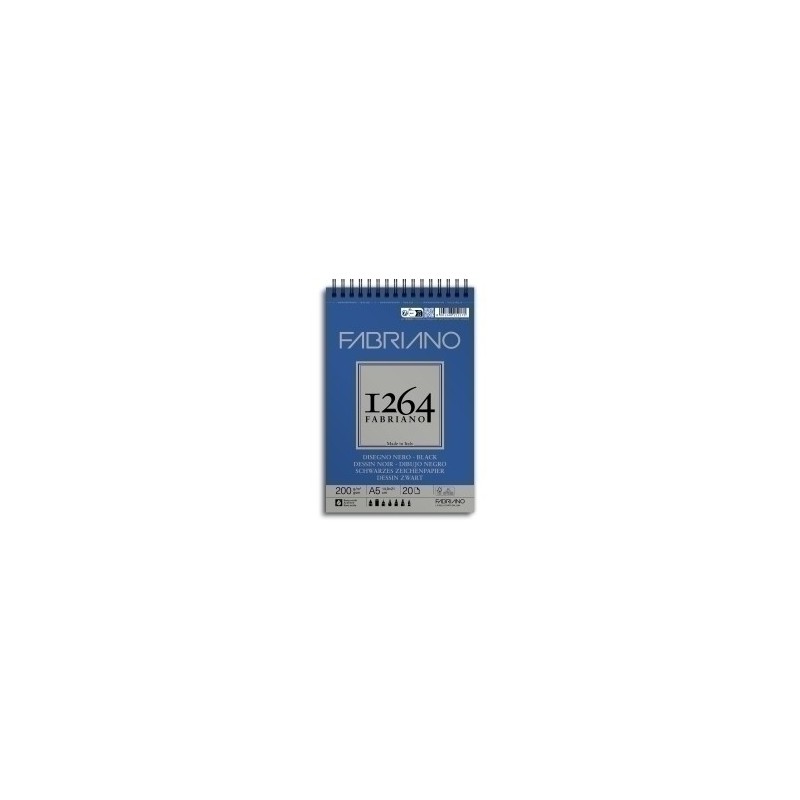 F19100651-BLOC DIBUJO FABRIANO 1264 BLACK D. C/ESP precio por 1 unidades