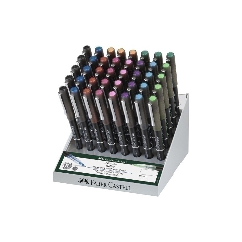 348330-ROLLER FABER CASTELL FREE INK EXP.40 precio por 1 unidades
